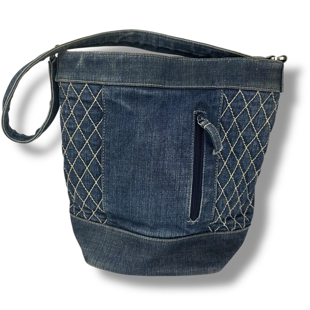 Vera Bradley Denim Abby Shoulder Hobo Bag
